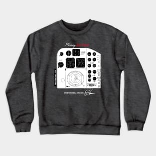 Mercury Capsule Instrument Panel Crewneck Sweatshirt